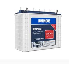 Luminous Tubular Inverter Battery 12v/220AH with 18 months warranty