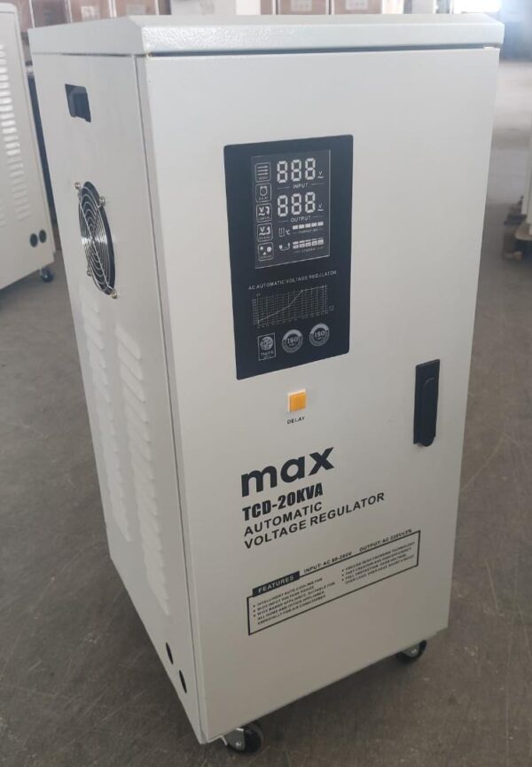 max 20kva single-phase servo stabilizer (90v-260v)