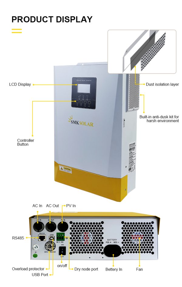 5kva hybrid inverter