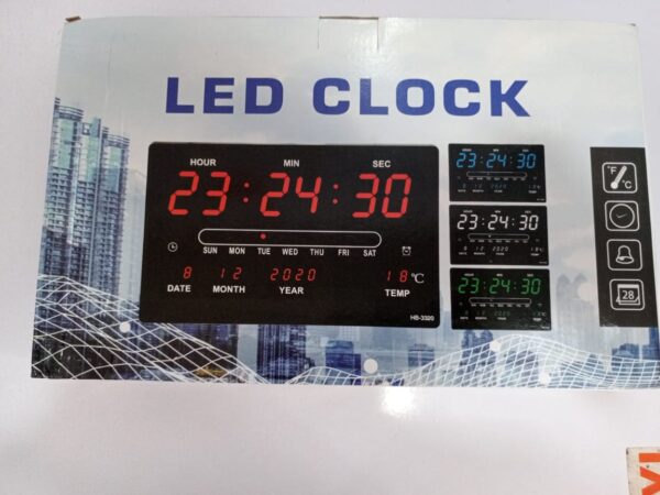 LED DIGITAL WALL CLOCK - Image 4