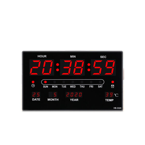 LED DIGITAL WALL CLOCK